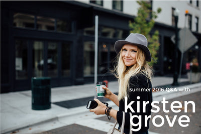 Summer 2016 Q & A with Kirsten Grove