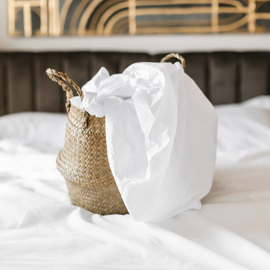 OVERSTOCK Classic 50:50 Sheet Set - Starlight White